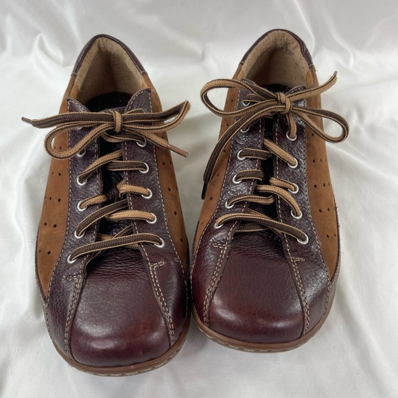 Born Shoes - Born Hawkeye Brown Leather Lace Up Sneakers 9.5